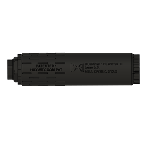 HUXWRX FLOW 9K Ti Style Suppressor - 14mm CCW