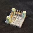 2X2-half-wall-jail.jpg terrain, tile, rpg, 28 mm, d&d, Dungeon set 1 (Quick tiling system)