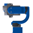 Render_3.png Free STL file Sony Action Cam Handheld Gimbal・Object to download and to 3D print