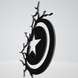 dsds.png Download free STL file captain America shield • 3D printer template, xfusyon