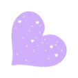 Heart feuille 5.stl Heart lightbox