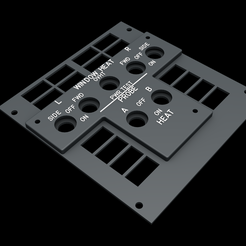 1.png STL-Datei BOEING 737 ÜBERKOPF - FENSTERHEIZUNG・Modell zum Herunterladen und 3D-Drucken