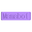 mamabot_plate_id.stl Clone wars plate id