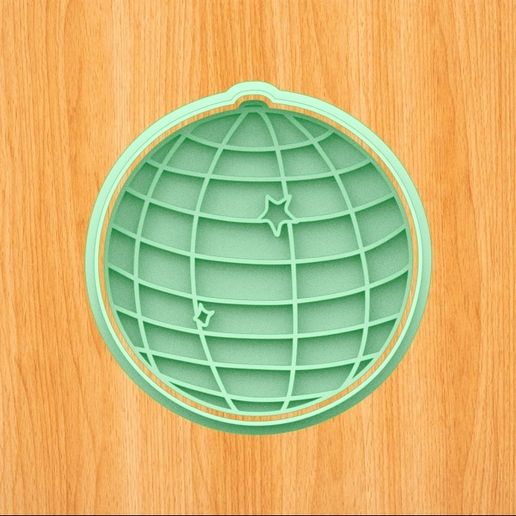 Disco Ball cookie cutter