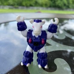bovine.jpg Free STL file Bodacious Bovine Battle Beasts Series 3 #68・3D printing model to download