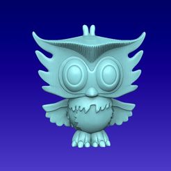 BUHOOO.jpg STL file Sir Hoots A Lot - Pet・3D printer design to download