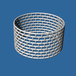 ALADRILLADO.png STL file BRACELET SIZE M GRID PATTERN・3D printable model to download