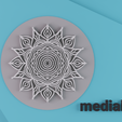 Render_6.png Stamp for pottery - mandala pattern handicraft