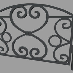 Fence_011_Render_01.png Fichier STL Clôture // Design 011・Design pour imprimante 3D à télécharger