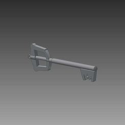 Keysword.jpg Free STL file Keyblade・Design to download and 3D print
