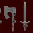 Cataphractii-Chain,-Power-axe-and-power-sword.png Generic Cataphract Demolisher Weapons