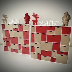 20191029_111054.jpg Archivo STL Caja de adviento・Objeto imprimible en 3D para descargar