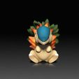 Cyndaquil01.jpg Fichier STL Cyndaquil PLANTER VERSION - FIGURINE POKÉMON - MODÈLE POUR IMPRESSION 3D・Design pour impression 3D à télécharger