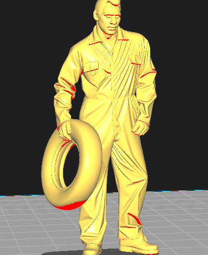 🛞 Gomery Staff - Decorative 3D Figurine Set