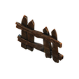 model-4.png Wooden fence no.2