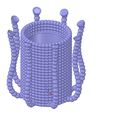 osmi03v1-12.jpg vase cup vessel octopus omni03v1 for 3d-print or cnc