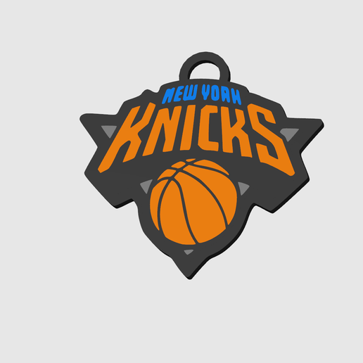 NBAロゴ 金属製プレート 看板 NBA New York Knicks License Plate