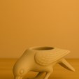 D231176E-B507-4AD3-B470-3867E7B7A488.png Crow Planter - Pot décoratif imprimé en 3D