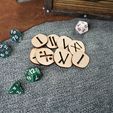 123.jpg Coins for Tabletop Games Laser Cutting