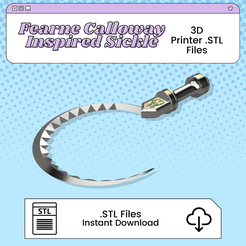 FearneSickle.png Fearne's Sicle 3D Print File Inspired by Critical Role | STL for Cosplay