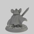 COMP3-2.jpg Mouse Warrior - Miniatura para impressão 3D | DnD & RPGs de mesa