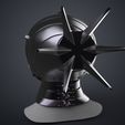 Reze_Helmet_34.jpg 3D-Datei Bomb Girl Reze Helm - Kettensäge Mann・3D-druckbare Vorlage zum herunterladen