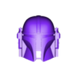 Helmet.stl Mandalorian Concept with Heavy Ears