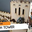 watchtower.jpg Бесплатный DWG файл Desert Warfare Set・Модель 3D-принтера для скачивания