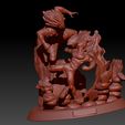 finishhimjaja.jpg One punch fighting scene 3D printable