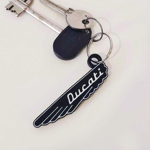 Ducati-II-Print.jpg Keychain: Ducati II