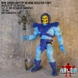 RBL3D_skeletor_NA_staff2.jpg New Adventures of He-man Skeletor Staff Redesign