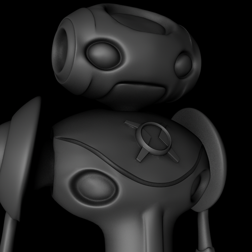 ul-echo-0004.png Ultimate Echo Echo - Ben 10 3d Print Ready Model