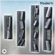 5.jpg Set of destroyed and derailed train and locomotive carcasses (5) - Modern WW2 WW1 World War Diaroma Wargaming RPG Mini Hobby