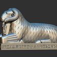 Granite-Statue-of-Amun-in-the-Form-of-a-Ram---Egyptian-Pharaoh-Statue-3D-Model-for-3D-Printing-4.jpg Amun Ram Sphinx's – Egyptian Pharaoh Statue 3D printable Model
