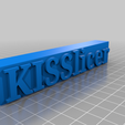KISSlicerFont.png Ender 3 KISSlicer Profile