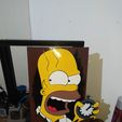 IMG_20230425_004945.jpg painting "there's more" the simpsons 35 x 32 cm