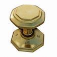 9.jpg Vintage Doorknob 3D Model