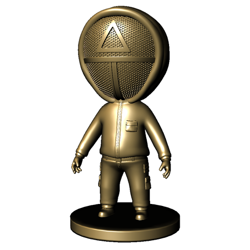 SOLDIER TRIANGLE SQUID GAME