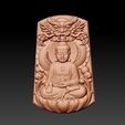 Buddha_with_dragon_background3.jpg STL-Datei buddha with background of dragon kostenlos・Objekt zum Herunterladen und Drucken in 3D