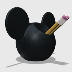 1.jpg Mickey Mouse Head Holder