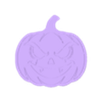 Kürbis Girlande 3 Teil 1 v2.stl Décoration Halloween Guirlande citrouille