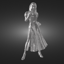 Girl-in-hungarian-dress-render.png Файл STL Girl in hungarian dress・Модель 3D-принтера для скачивания