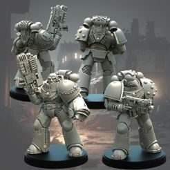 Untitled-1-01.jpg 3D file Eagle Armor Space Troopers - Truescale・Template to download and 3D print