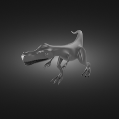 T-Rex-render.png STL-Datei T-Rex・Modell zum Herunterladen und 3D-Drucken
