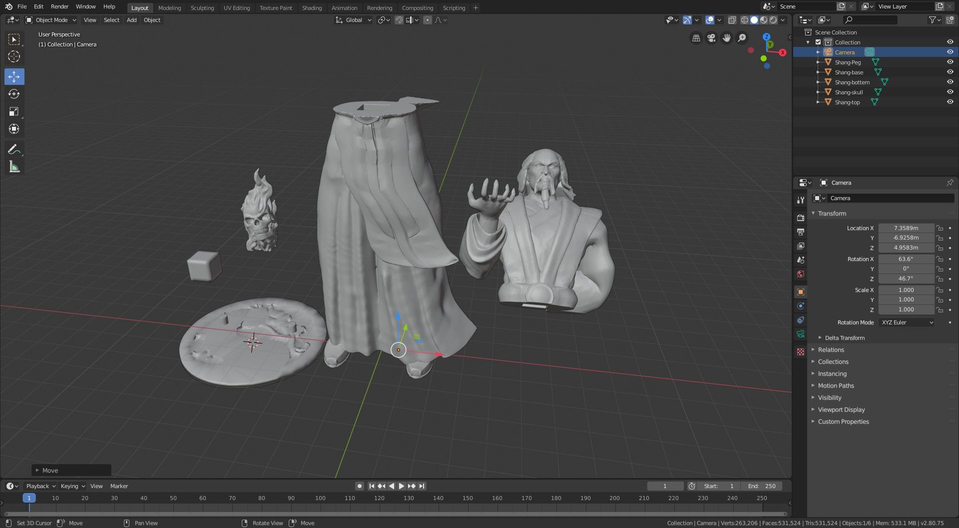 TS3.jpg Download file Mortal Kombat 1 Statue Pack • 3D printable design, Tronic3100