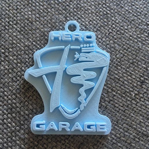 Alfa Romeo keychain 3D model