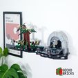 1.jpg Wall Mount for Star Wars Diorama Collection 75329 75339 75330 75353 75382 75380