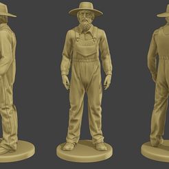 Farmer-Man-FM1-001-0000.jpg 3D file Farmer Man FM1 001・Template to download and 3D print