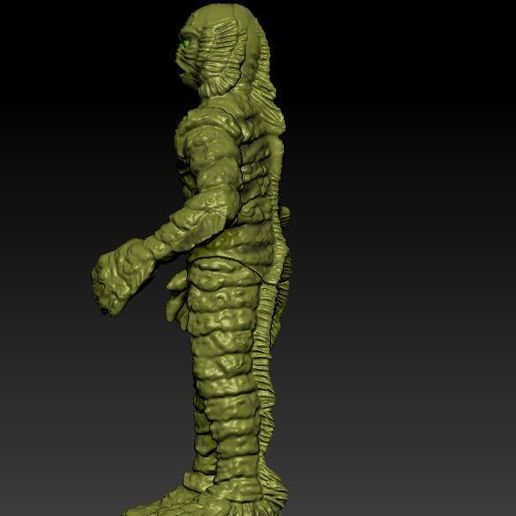 ScreenShot499.jpg Файл 3D The Creature From the Black Lagoon Action figure for 3D printing Universal Studios STL・Модель для загрузки и печати в формате 3D, DESERT-OCTOPUS