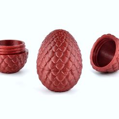 DragonEggCover.jpg Threaded Dragon Egg, Great for Easter and Gifts